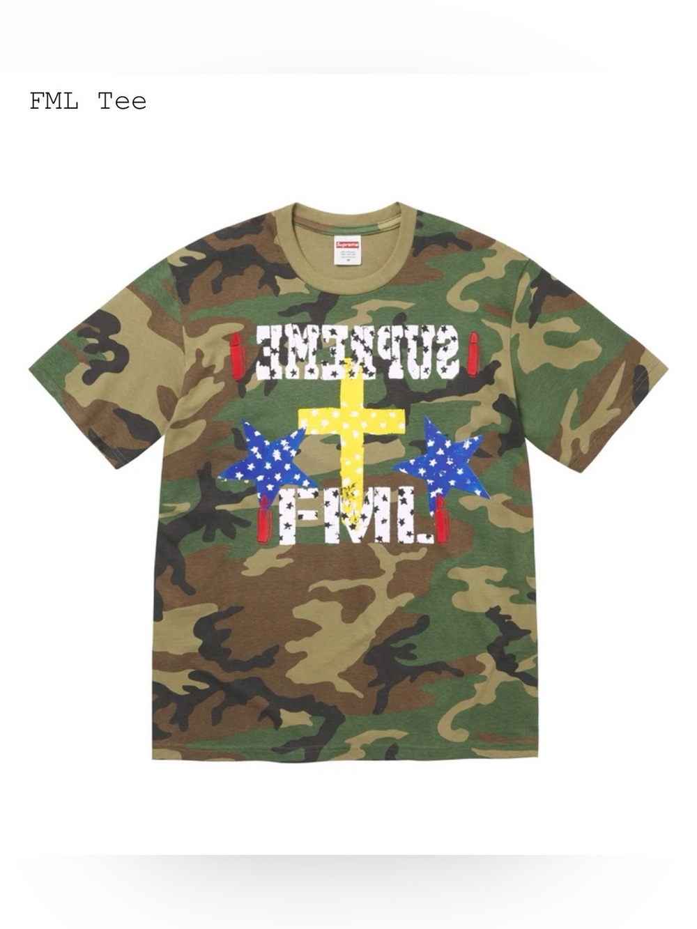 Supreme Camo FML Tee